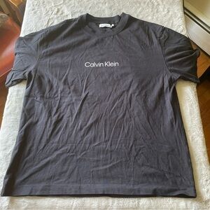 Calvin Klein Black Men's T-Shirt size large